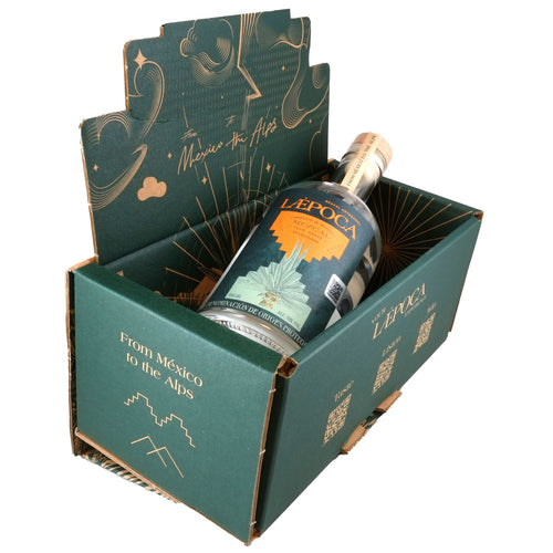 LÆPOCA Mezcal Espadín 350ml Flasche in Geschenkbox