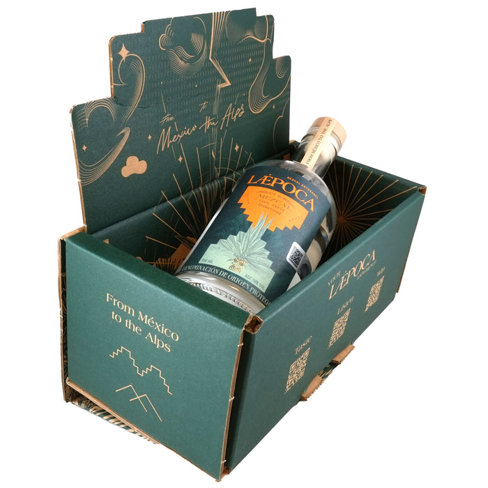 LÆPOCA Mezcal Espadín 350ml Flasche in Geschenkbox