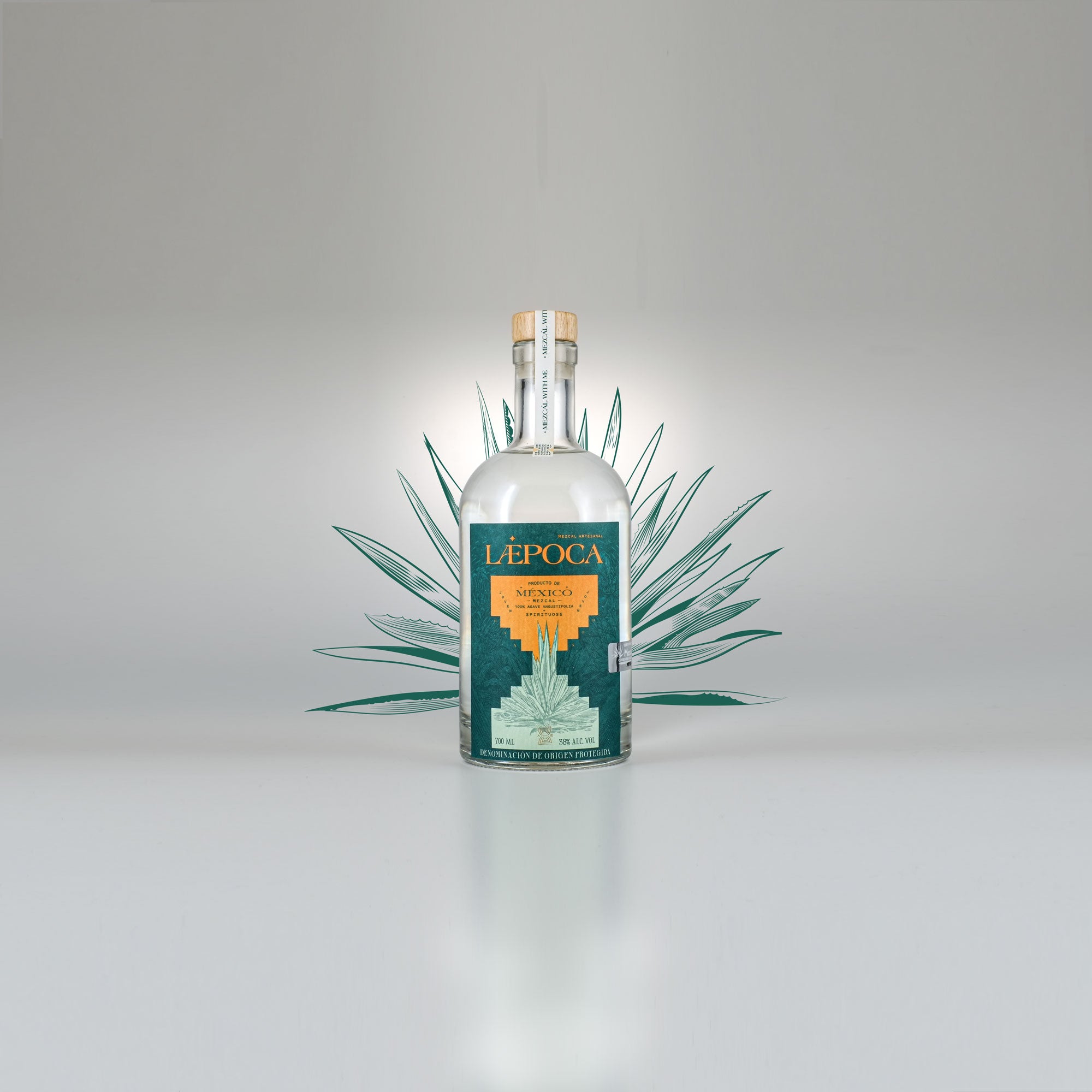 LÆPOCA Mezcal Espadín 500ml — IWSC-prämiert, 100% Agave aus Oaxaca