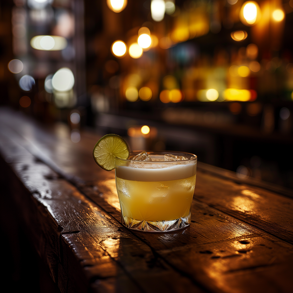 Mezcal Sour Rezept: Whiskey Sour mit Amaro und Kaffee